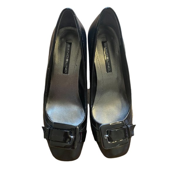 Closed toe office block heels - Picture 4 of 6